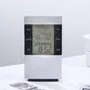 Elektronische indoor hygrometer LCD Home Thermometer Temperatuurinstrumenten Wekker weerstation