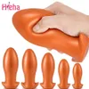 Огромный анальный приклад, но подключите Grande Buttplug простата массажер Dilatodor Consalador Anal Tapon Dildos игрушки для взрослых секс -игрушки для женщин Y202569