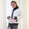 Sac à main avec ceinture en forme de crayon en peluche pour enfants, sac banane, sac de plage, pour étudiants et adolescents, sacs de sport unisexes, sacs à cosmétiques en plein air