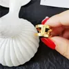 Obrączki ślubne RUO 2022 osobowość szeroka wersja dwuwarstwowa pierścionek na palec ze stali tytanowej 18K złota kobieta biżuteria WholesaleWedding