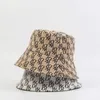 Kpop Summer Bucket Hats Elegant Women Caps Luxury Designer Letters Double Side Cotton Sun Fishing Fedora Short Brim Hat Pack Cappello Panama Cappelli da pescatore