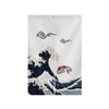 Curtain & Drapes Japanese Style Kitchen Door Living Room Partition Bathroom Half Feng Shui NorenCurtain