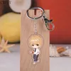 Porte-clés longes porte-clés Anime tronçonneuse homme acrylique porte-clés pour Denji Pochita puissance Makima Reze Aki Hayakawa Fans Collection porte-clés porte-clés 5RPO