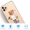 Case Custom Bear Fashion Brand Silicone Case per iPhone 7 Max 7S Xr 12 Mini SE 6 8 Plus 11 13 Pro X XS 6S3356704