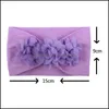 Hair Accessories Tools Products Lace Flower Bow Band Kids Toddler Solid Headwear Baby Grils Po Props Tool Drop Delivery 2021 Vniy6