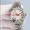 N factory woman watch 31mm Stainless Steel 904L Jubilee Bracelet Luminescent Sapphire Glass ETA 2236 Movement Mechanical Automatic Ladies