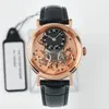 Montre de Luxe Mens Watches 40.95x12.05mm精度のオリジナル機械式運動鋼リロッジケースラグジュアリーウォッチ腕時計Motre Be Luxe