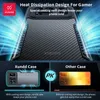 Xundd för Xiaomi Mi 11 Ultra 11 Pro Casefefefefor 12 12x Case Airbag Drop Proof Back Coverwith Cooling Vent Phone Case3722928