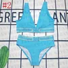 Designers Dambadkläder Bikinis Underkläder Set Hög midja One Piece Baddräkt Sommarbaddräkt för semester