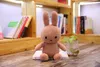 Cartoon Anime Zabawki Miękkie Pluszowe Lalki Faszerowane Dla Dzieci Urodziny Prezenty świąteczne 25cm Lucky Rabbit Mascot Doll