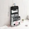 Aangepaste patroon cosmetische toiletheren grote capaciteit multifunctionele opslag vouwbare reis draagbare hangende organizer tas 220707