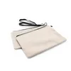 Sublimation Linen Makeup Bag Favor DIY Blank Coin Purse Pencil Bags Transfer Coating Storage Pouch Christmas Gift AA