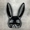 Bar de Natal Masquerade Bunny Girl Ear Halloween S Anime Mask Kids Face Shild Party Cosplay 220629