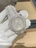 Мужские часы CASHJIN Icedout в стиле хип-хоп на заказ Iced Out VVS Diamond Moissnite, часы со скелетом A72EE33B