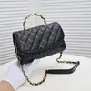 2022SsW Classic Flap Top Handle Tote Small GHW Bags Quilted Gold Hardware Matelasse Chain Crossbody Shoulder Bags Large Capacity Multi Pochette Designer Bag