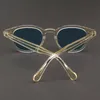 Johnny Depp Lunettes de soleil Man Lemtosh Polaris Sun Glasses Femme Luxury Marque Vintage Yellow Acetate Cadre Night Vision Goggles 220617