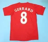 Liverpool 2008 2009 2010 2011 2012 Soccer Jerseys Retro 08 09 10 11 12 Vintage Football Shirts Classic Home Away Red Black Gerrard Torres Coutinho Suarez S-2XL Top Quality