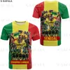 Senegal Özel Adı ve Numara Hayranları Futbol Futbol 3D Baskılı Yüksek Kaliteli T-Shirt Yaz Yuvarlak Boyun Erkekleri Kadın Günlük Top-9 220619