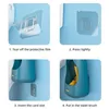 Guret väggmonterad silikon toalettborste påfyllning flytande rengöring hemverktyg inga döda hörn tvättar artefakt 220511