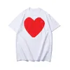 24 SS Designer Herren T-Shirts Small Red Heart Fashion Brand Herren T-Shirt Multi-Style Bedruckte Hemden