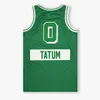 남자 0 JAYSON TATUM 22 CHAMINADE COLLEGE PREPARATORY 고등학교 빨간색 대체 농구 저지 스티치 사이즈 S-XXL