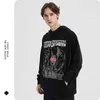 2022 Novos homens moletom moletons punk hip hop retro impressão nicho maré de rua high sweet sweater Harajuku com capuz e mulheres