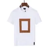 23SS Designer Moda Tee Mektubu Baskılı Benzersiz Kısa Kollu F T gömlek Erkek Kadınlar Gevşek Günlük Top Akçaağaç Yaprağı Patter308s