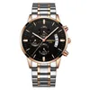 Relogio Masculino mode hommes montres célèbres hommes mode tenue décontractée montre NIBOSI militaire Quartz montres cadeaux Saat