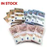 Party Fake Money Banknote 5 20 50 100 200 DOLLAR EUROS REALISTYCZNE PASY ZABAWKI PROPS Kopiuj 100 szt./Packlh6j