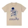 Therts للرجال hajime no ippo makunouchi t-shirt خمر التسعينيات من القرن الماضي