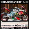 Aprilia RSV4 RSV 1000 RSV-1000 RSV-1000 RSV1000 R RR 16 17 18 19 차체 5DH.8 RSV1000RR 2016 2018 2018 2019 RSV1000R 16-19 OEM BODY BLACK FLAME