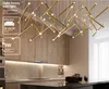 Modern Minimalist Led Restaurant Chandelier Lamps Personality Bar Chandelier Company Front Cafe Clothing Store