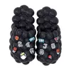 Slippers personalizados lichchee bubble feminina primavera chinelos de verão para mulheres chinelas de praia 220714