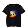 Quackity Merch Tシャツアニマルダックプリントメンズ女性