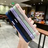 Bordered Color Matte Clear Hard PC Shockproof Phone Cases for iPhone 14 13 12 Mini 11 Pro Max XS X XR 6 7 8 Plus Four Corners Case Cover