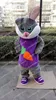 Trajes de mascote de coelho de Halloween roupas de desenho animado de alta qualidade
