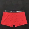 Mens underkläder underbyxor Boxer shorts mode sexiga manliga boxare andningsbar bomull man bryter högkvalitativ bokstav 557 164