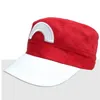 Letter Adult snapback Gorras Anime Cosplay Casquette Hat Ash Ketchum Visor Caps Costume Play Baseball Cap