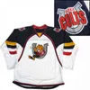 NIK1 BARRIE COLTS 18 RICK HWODEKY 5 CATION 24 FAST RICCI 32 SMITH 44 CROMBEEN HEREN DUITSEN JEUGD CUSOTM Elke naam Elke Number Hockey Jerseys