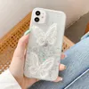 Glitter Butterfly Phone Case for Xiaomi Mi Note 10 Pro 9 SE 9T Pro A3 A2 Lite Soft Cover ل Xiaomi Redmi Note 9 Pro 8 7 8T 7A 8A 9A 9C