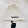 koude hoed brief herfst en winter baseball caps borduurhoeden ontwerper gebreide wollen ski voor mannen en vrouwen met lege pet buiten c9909260