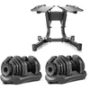 adjustable dumbbell stand