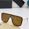 Luxe designer zonnebril voor vrouwen zwart/donkergrijs vierkant heren zonnebril masker zonneglas gafas de sol fashion zonnebrillen uv400 beschermingsglazen met doos
