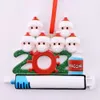 2 günlük teslimat !!! Alt Fiyat! Noel dekorasyonu plastik kişiselleştirilmiş DIY asılı süsleme ile ip ile kaplama süsleme