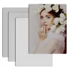 Sublimation Blanc Aluminium Photo Panneau Impression Métal Peinture Sublimation Feuille Disque Photo DIY Cadre 20x30 cm