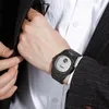 Bilek saatleri yaratıcı bling buzlu dışarı izle erkekler kristal elmas izlemeler üst çelik saat reloj hombre relogio maskulino montrewristwatches wri