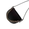 Kara Chain Bag Designer Brand Cowhide Single Shoulder Messenger Armpit Half Moon Half Round Small Bag Female 220622