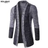 BOLUBAO BrandClothing Spring Cardigan Male Fashion Quality Cotton Sweater Men Casual Gray Redwine Mens Sweaters 210804