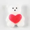 TPR Squishy Animal Fidget Toys zum Valentinstag Cartoon Pet Extrusion Vent Dekompressionsspielzeug Cute Squeeze Mochi Rising Stress Relief Abreact Leicht zu tragen