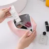 Custodie per cosmetici Borsa da viaggio per donna Impermeabile Pu Carino Colori di caramelle Trucco per donna Scatola per organizer per articoli da toeletta portatile 2022 Cosmetici